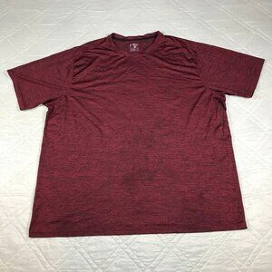 Liberty Pro Men's Activewear Burgundy T shirt‎ 3XL